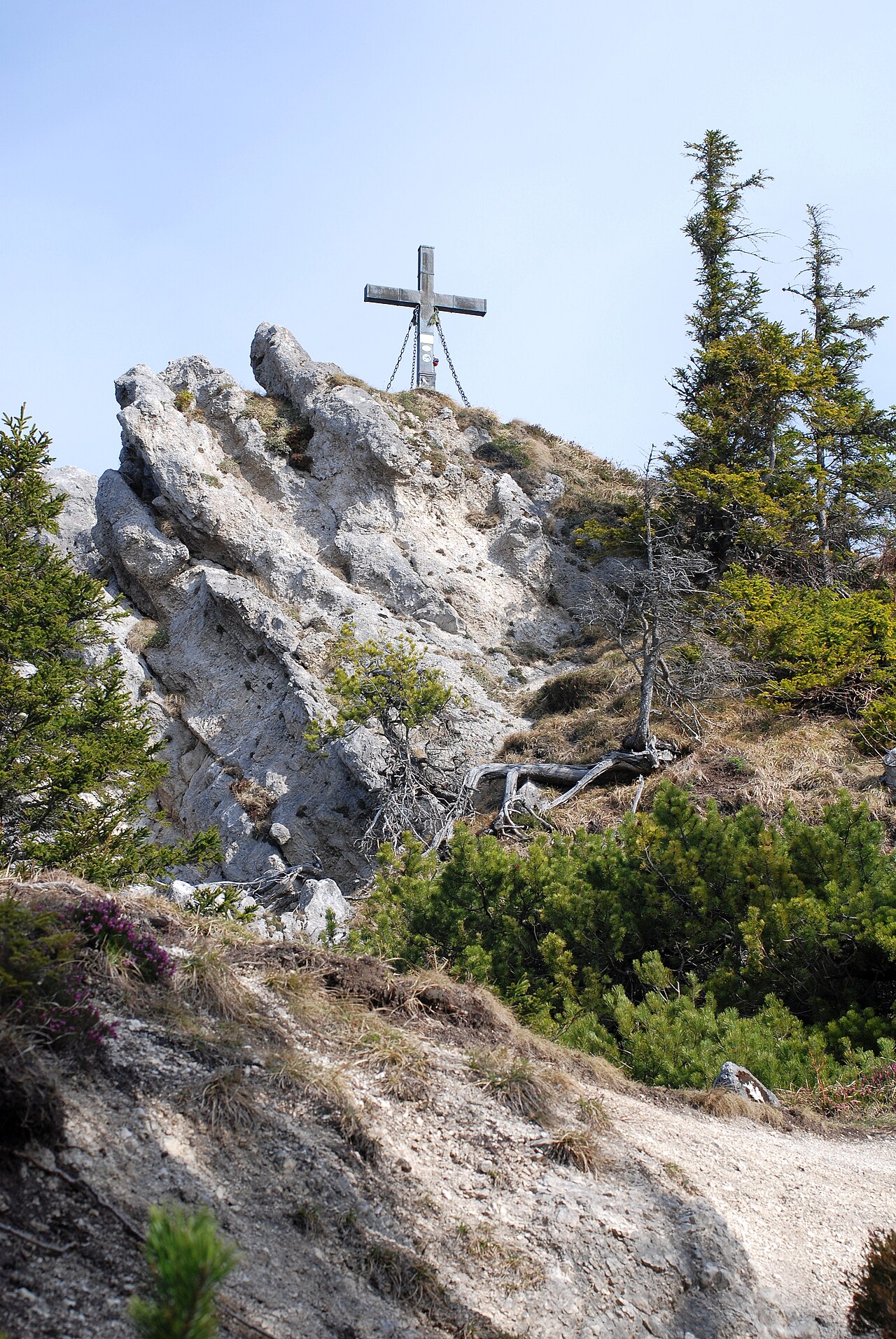 Almkogel Gipfel bei St. Lorenz